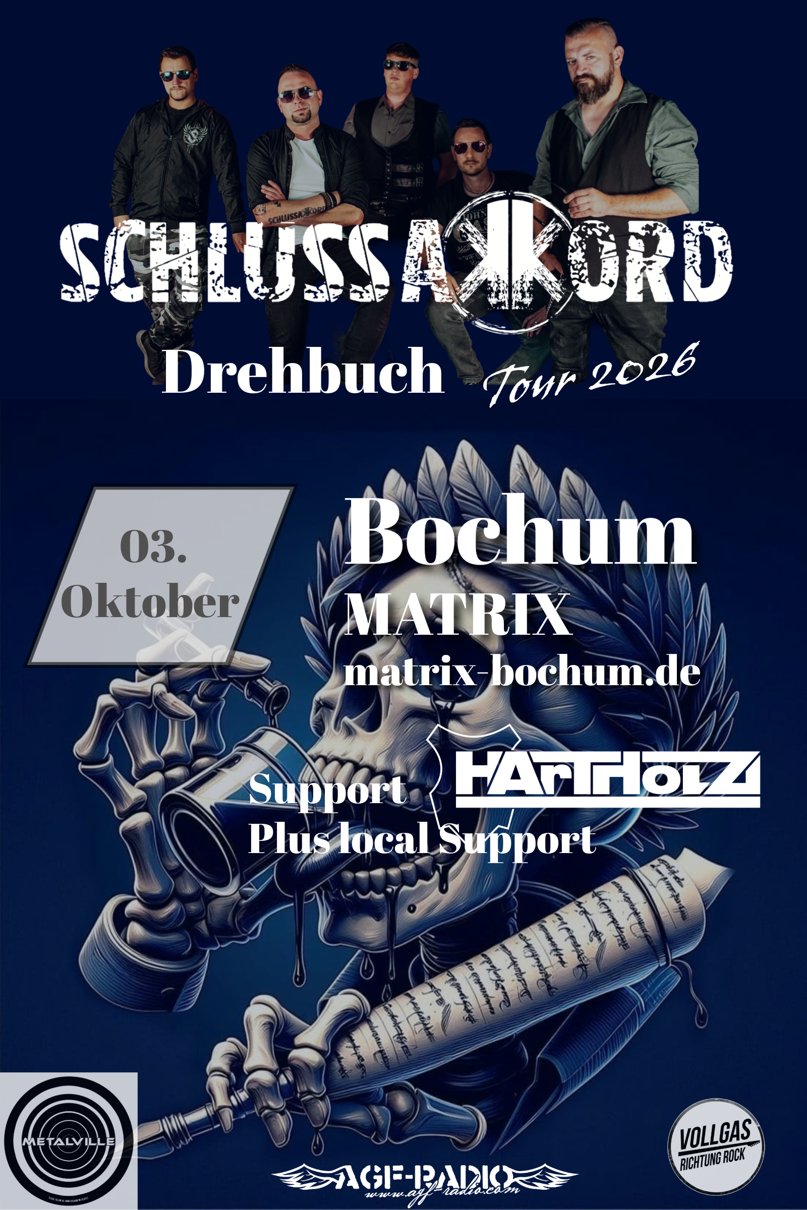 SCHLUSSAKKORD - Drehbuch Tour - 03.10.2026 Bochum