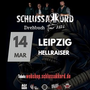 SCHLUSSAKKORD - Drehbuch Tour - 14.03.2026 Leipzig - EarlyBird