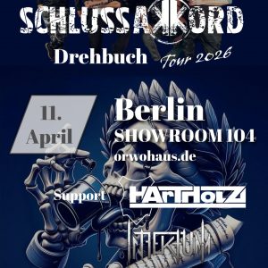 SCHLUSSAKKORD - Drehbuch Tour - 11.04.2026 Berlin