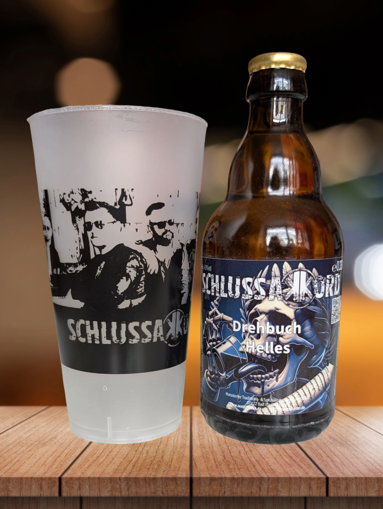 Osterbundle SCHLUSSAKKORD – Drehbuch Helles mit limitiertem Fanbecher schwarz